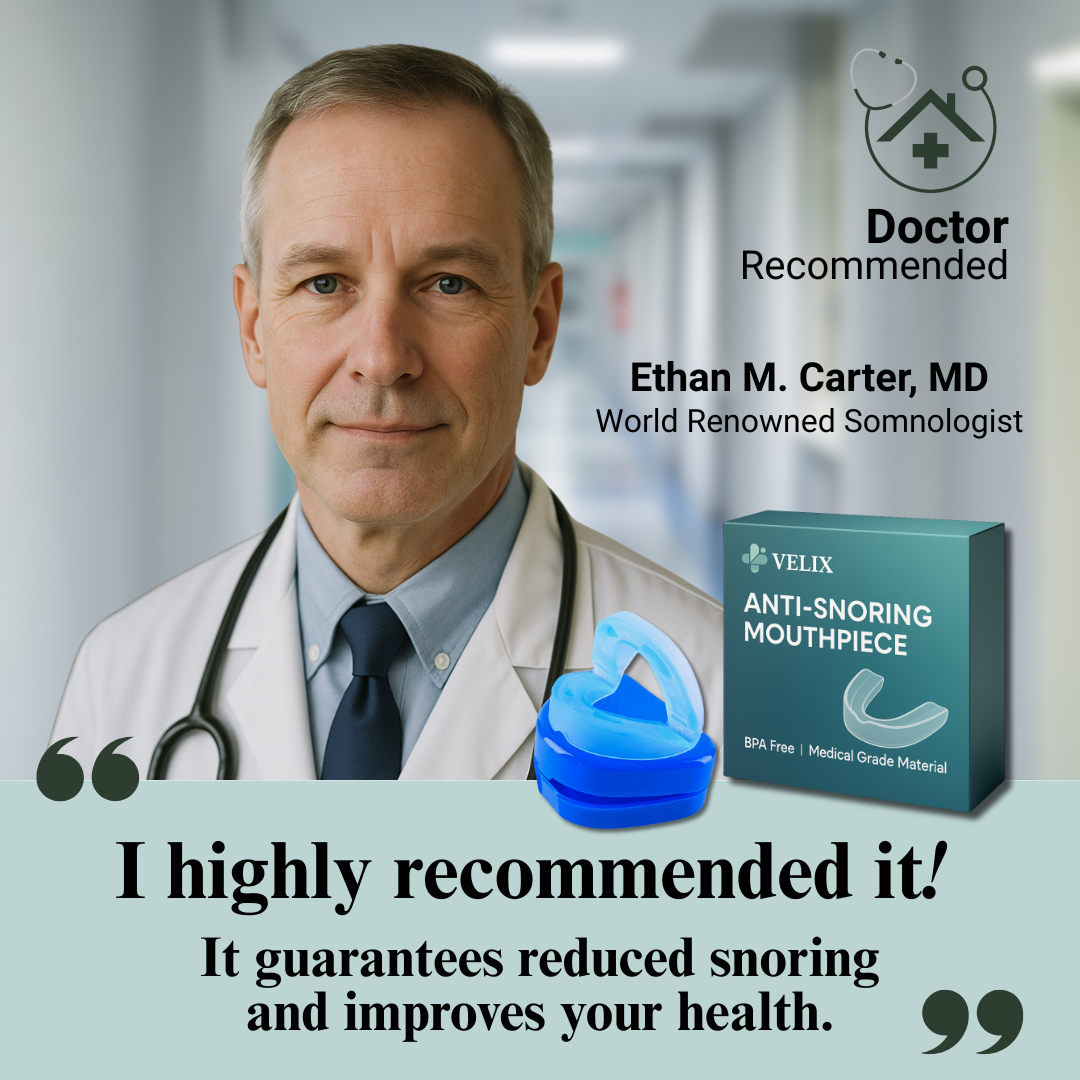 The Silent Anti-Snoring Mouthpiece